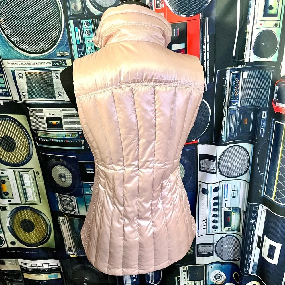 Calvin Klein Performance Rose Gold Puffer Vest Women’s Size Small
